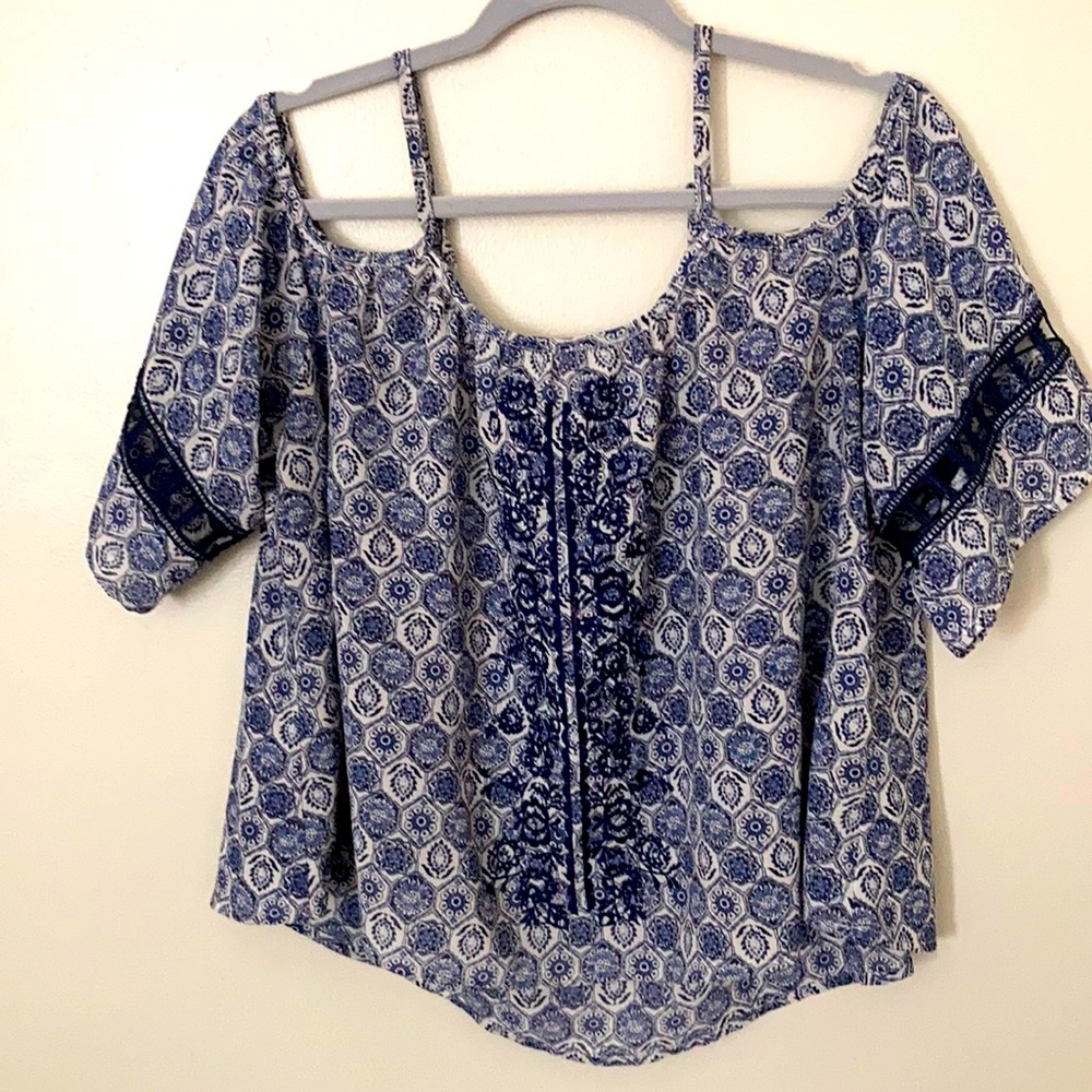 Jolt off shoulder summer blouse L